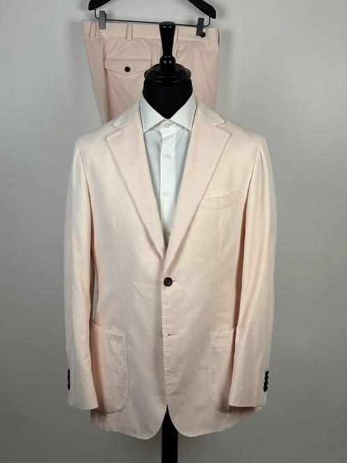 Suitsupply corduroy pak 56, Kleding | Heren, Kostuums en Colberts, Zo goed als nieuw, Maat 56/58 (XL), Roze, Ophalen of Verzenden