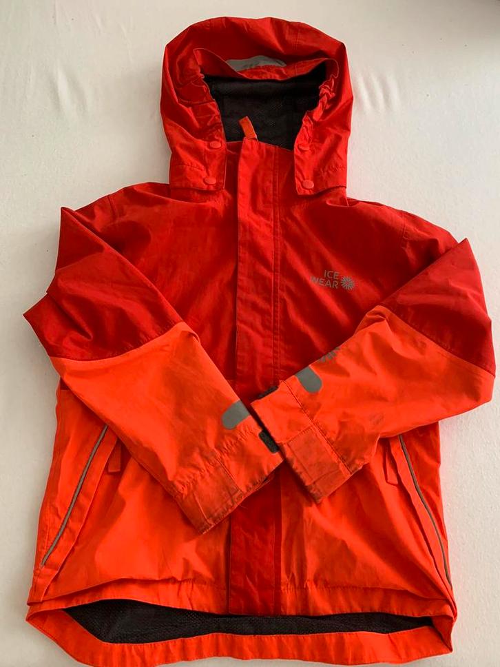 Regen/windjas van icewear mt 122-128, Kinderen en Baby's, Kinderkleding | Maat 122, Gebruikt, Jongen, Jas, Ophalen of Verzenden