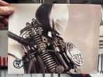 4 stuks oude persfotos harley davidson, Ophalen of Verzenden, Voor 1940, Zo goed als nieuw