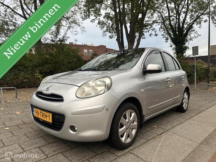 Nissan Micra 1.2 DIG-S Tekna, Auto's, Nissan, Bedrijf, Te koop, Micra, ABS, Airbags, Airconditioning, Alarm, Bluetooth, Boordcomputer