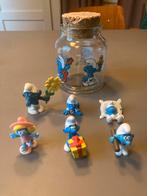 Smurfen Figuren met Bewaarfles, Ophalen of Verzenden, Gebruikt