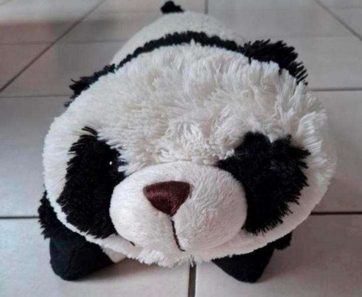 Pillow Pet Panda Knuffel/Kussen, Kinderen en Baby's, Speelgoed | Knuffels en Pluche, Gebruikt, Overige typen, Ophalen of Verzenden