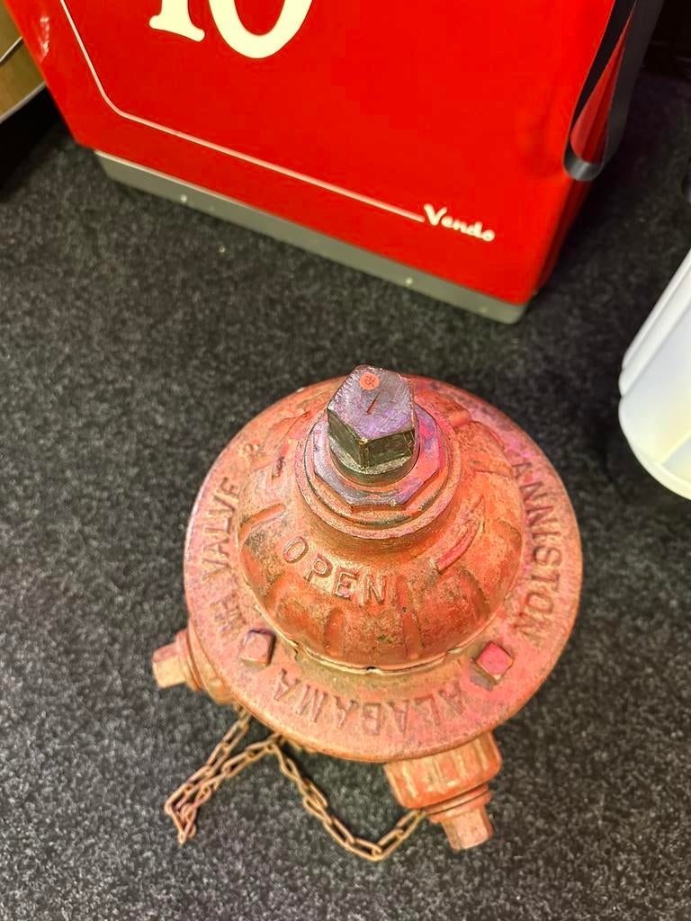 Originele Amerikaanse brandkraan - USA Fire Hydrant Alabama, Verzamelen, Ophalen, Gebruikt
