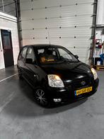 Kia Picanto 1.0 2006 Zwart, Auto's, Voorwielaandrijving, Stof, 836 kg, 4 cilinders