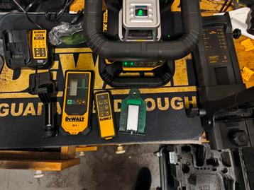 DeWALT DCE080D1GS 18V Rotatie laser set incl. ontvanger in k beschikbaar voor biedingen