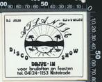 Sticker: Disco Drive-in Show Atlantic - Nistelrode (2), Verzamelen, Stickers, Ophalen of Verzenden, Zo goed als nieuw, Bedrijf of Vereniging