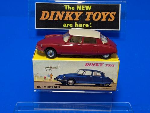 Dinky Toys France #530 Citroën DS19 & Repro Box, Hobby en Vrije tijd, Modelauto's | 1:43, Zo goed als nieuw, Auto, Dinky Toys