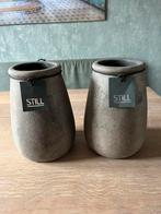 Still vazen maat M 2 stuks, Huis en Inrichting, Woonaccessoires | Vazen, Overige kleuren, Ophalen of Verzenden, Minder dan 50 cm