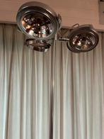 Metalen stalamp met 3 dimlichten, Ophalen, Gebruikt, Metaal, 150 tot 200 cm
