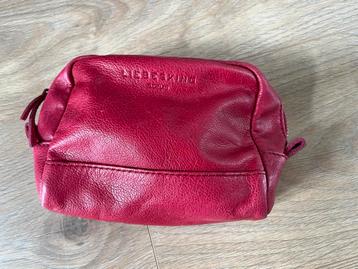 Liebeskind toilettasje /etui rood leer beschikbaar voor biedingen