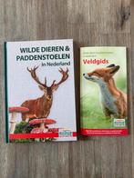 Boek wilde dieren & paddenstoelen in Nederland met veldgids, Bloemen, Planten en Bomen, Nieuw, Ophalen of Verzenden, Nationale Postcode Loterij