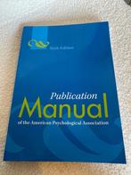 Publication Manual of the American Psychological Association, Boeken, Studieboeken en Cursussen, Ophalen of Verzenden, Zo goed als nieuw