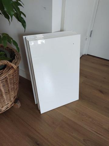 6x kastdeurtjes besta hoogglans wit