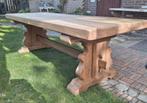 Massief eiken eettafel kloostertafel 230x88x74.5 cm, Huis en Inrichting, Tafels | Eettafels, Tijdloos stoer sober landelijk, Eikenhout
