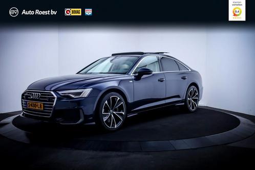 Audi A6 55TFSI 340Pk S-LINE Quattro EDITION NAVI/CLIMA/STOEL, Auto's, Audi, Bedrijf, Te koop, A6, 4x4, ABS, Adaptive Cruise Control