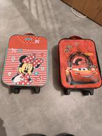 Kinder koffer cars minnie mouse, Ophalen, Gebruikt, Hard kunststof, Minder dan 50 cm