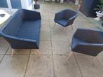 Wicker Loungeset 150 euro, Tuin en Terras, Tuinsets en Loungesets, Ophalen, Gebruikt, Wicker, Bank