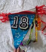vlaggetjes slinger 18 jaar, Ophalen of Verzenden, Gebruikt