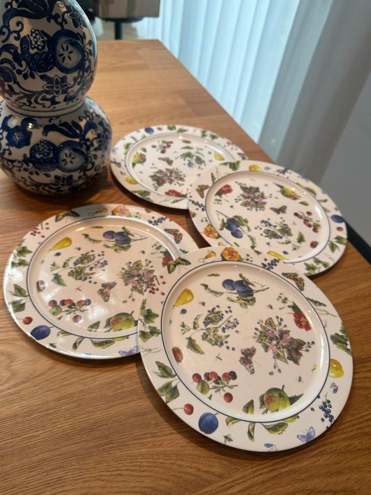 Mepal Rösti Dinerborden Set Janneke Brinkman - 4 stuks, Caravans en Kamperen, Kampeeraccessoires, Gebruikt, Ophalen of Verzenden