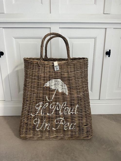 Riviera Maison Paraplumand Rattan, Huis en Inrichting, Woonaccessoires | Paraplubakken, Zo goed als nieuw, Riet, Ophalen