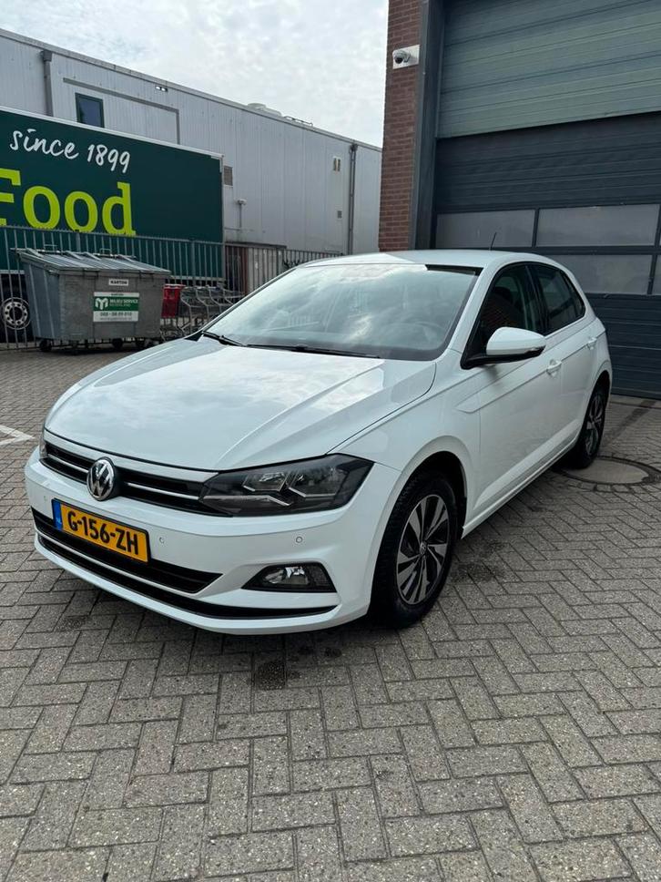 Volkswagen Polo 1.0 TSI 95pk 2020 Wit, Auto's, Volkswagen, Particulier, Polo, ABS, Adaptieve lichten, Adaptive Cruise Control