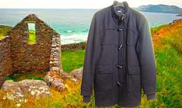 ZAATXCHI 🧐🐑 wol mix jas rits en houtje touwtje mt 3xl beschikbaar voor biedingen