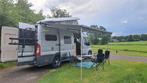 Buscamper Hymer Yellowstone 2017,  6.40 meter met hefdak., Caravans en Kamperen, Caravans, Particulier, Hymer, 6 tot 7 meter, 2 aparte bedden