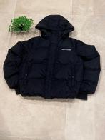 Daily Paper Pufferjas Zwart met Wit Logo - Maat L, Maat 52/54 (L), Zwart, Ophalen of Verzenden, Zo goed als nieuw