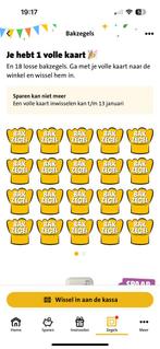 Bakzegels Jumbo 1 volle kaart + 18 zegels, Jumbo, Ophalen of Verzenden