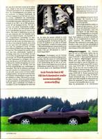 Autovisie test Corvette Cabrio en Porsche 944 S2 Cabrio, Ophalen of Verzenden, Gelezen
