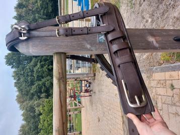 borsttuig bruin echt leer zware kwaliteit beschikbaar voor biedingen