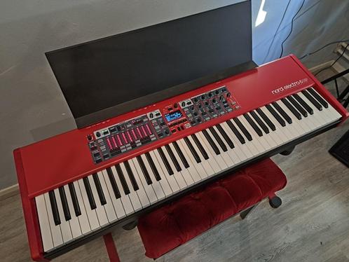 Nord Electro HP 6 73, Muziek en Instrumenten, Keyboards, Zo goed als nieuw, 76 toetsen, Overige merken, Aanslaggevoelig, Midi-aansluiting