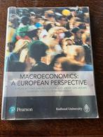 Macroeconomics: A European Perspective Compiled chapters, Boeken, Studieboeken en Cursussen, Ophalen of Verzenden, Gamma, Zo goed als nieuw