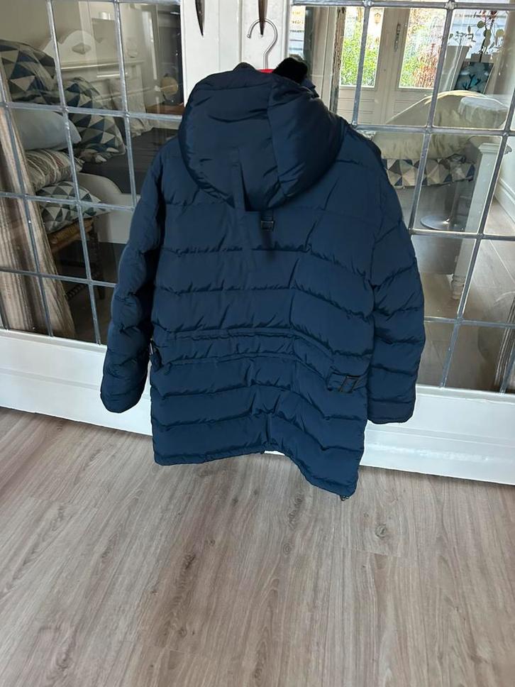 Tommy Hilfiger parka donkerblauw  XXL, Kleding | Heren, Jassen | Winter, Gedragen, Blauw, Ophalen of Verzenden