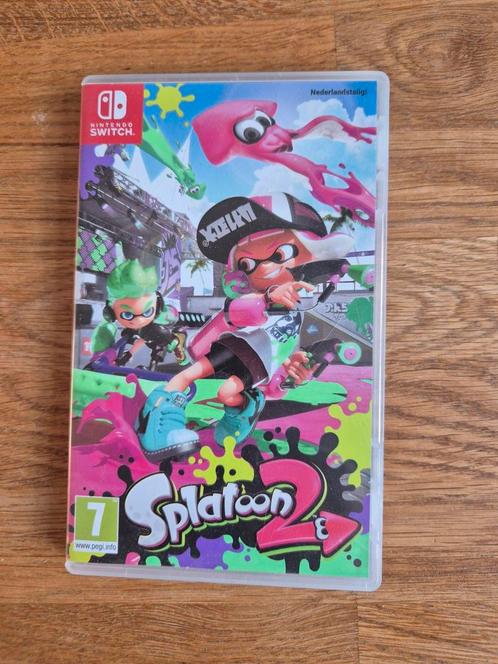 Splatoon 2 voor switch, Spelcomputers en Games, Games | Nintendo Switch, Zo goed als nieuw, Avontuur en Actie, 1 speler, Vanaf 12 jaar