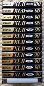 13 Maxell XLII90 XLII100 cassettebanden NIEUW XLII cassettes, Cd's en Dvd's, Cassettebandjes, 2 t/m 25 bandjes, Ophalen of Verzenden