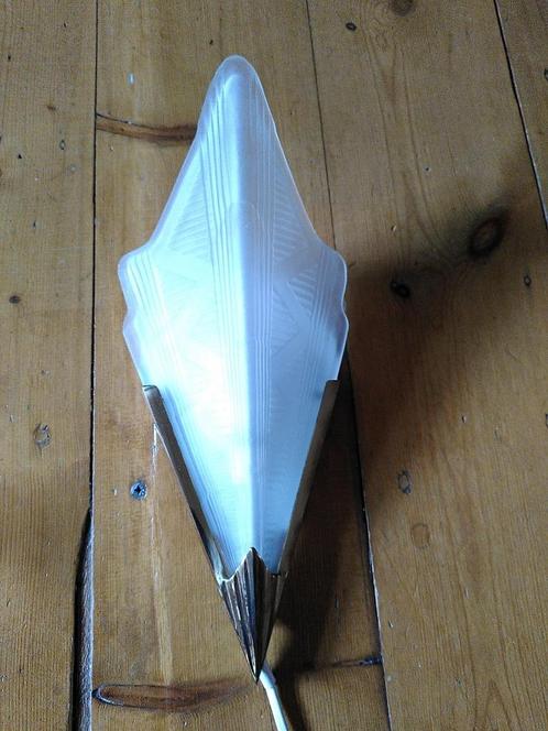 Vintage Ikea wandlamp, Huis en Inrichting, Lampen | Wandlampen, Gebruikt, Glas, Metaal, Ophalen of Verzenden