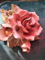 Vintage porseleinen bloemstuk met rozen, Ophalen of Verzenden, Zo goed als nieuw