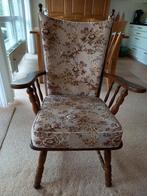 leunstoel, Huis en Inrichting, Stoelen, Ophalen, Gebruikt, Bruin, Stof