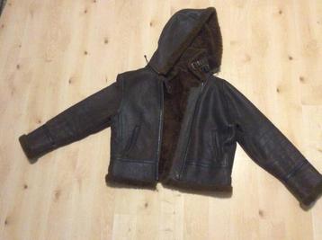 Arma pilotenjas lammy coat maat L perfecte conditie ZGAN beschikbaar voor biedingen