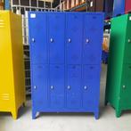 8-deurs metalen lockerkast - 185x120x50 cm, Huis en Inrichting, Niet ingevuld, Gebruikt, Niet ingevuld, Niet ingevuld