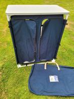 Dubbele garderobekast camping, Caravans en Kamperen, Ophalen of Verzenden, Gebruikt, Campingkast