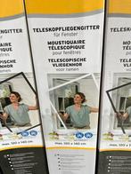 Telescopische Vliegenhor voor Ramen 4 stuks, Doe-het-zelf en Verbouw, Deuren en Horren, Kunststof, Hordeur, Minder dan 200 cm
