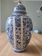 Vintage dekselvaas groot Ardalt - Delfia Ceramiche, Antiek en Kunst, Ophalen of Verzenden