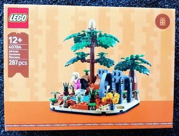Nieuw: Legoset 40784 uit 2025 - African Savanna Diorama beschikbaar voor biedingen