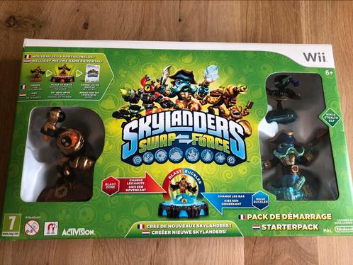 Skylanders SWAP Force : Starter Pack, Spelcomputers en Games, Games | Nintendo Wii, Zo goed als nieuw, Avontuur en Actie, 2 spelers
