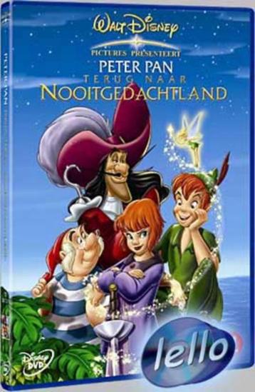 Disney's Peter Pan 2, Terug Naar Nooitgedachtland, nieuw NL beschikbaar voor biedingen