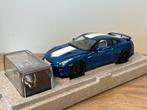 Nissan GT-R (R35) 50th anniversary 1:18 motorhelix blauw, Ophalen of Verzenden, Nieuw, Auto, Overige merken