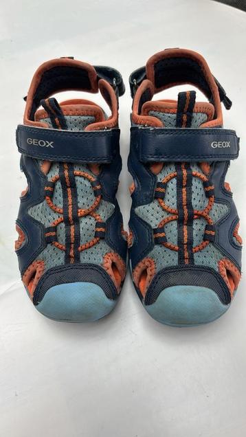 GEOX Kinder Sandalen, Grijs/Oranje, Maat 30 beschikbaar voor biedingen