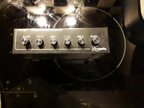 TAPRECORDER-SWITCH, Audio, Tv en Foto, Cassettedecks, Dubbel, Ophalen of Verzenden